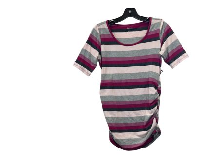 Maternity Top Short Sleeve By Motherhood  Size: S Online Sale