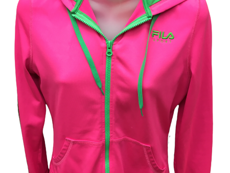 Athletic Jacket By Fila  Size: XS For Cheap