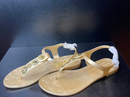 Sandals Flip Flops By Coach  Size: 5 Hot on Sale