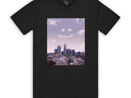 Smiley Cloud Skyline T-Shirt Online