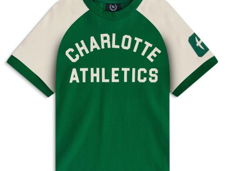 Charlotte 49ers Short Sleeve Raglan Sweatshirt For Sale