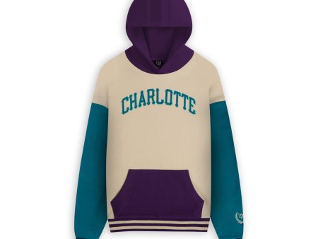 Charlotte Throwback Hoodie For Cheap