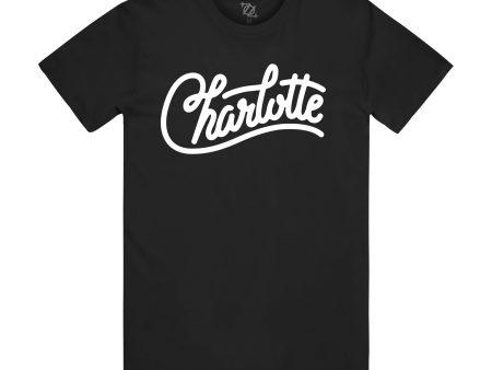 Charlotte Script T-Shirt Sale