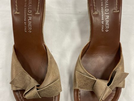 Sandals Heels Wedge By Donald Pliner  Size: 9 Online Sale