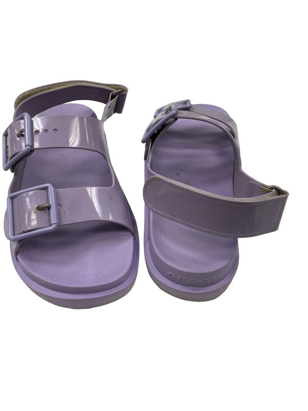 Sandals Luxury Designer By Gucci  Size: 6 Online Sale