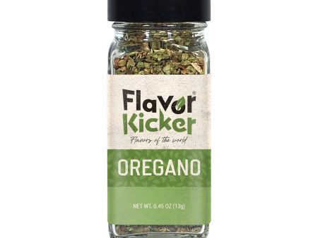 FlavorKicker Fancy Oregano Leaves,0.45 oz. Non GMO, No Preservatives on Sale