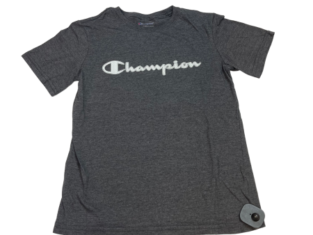 Athletic Top Short Sleeve By Champion  Size: L Hot on Sale