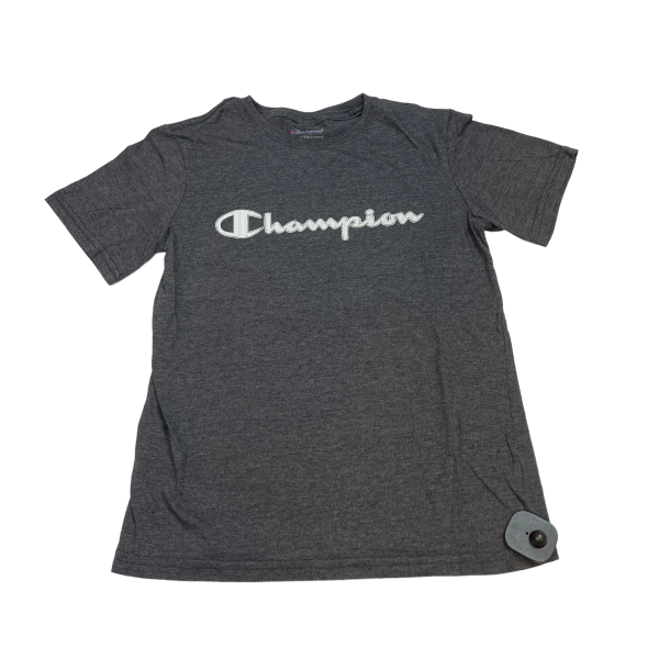 Athletic Top Short Sleeve By Champion  Size: L Hot on Sale