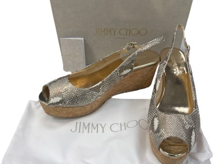 Sandals Luxury Designer By Jimmy Choo  Size: 12 Sale