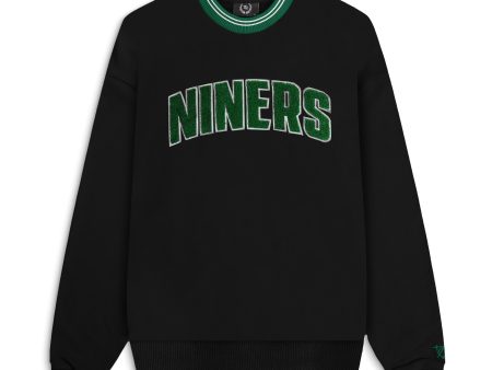 Charlotte 49ers Chenille Crew Neck Sweatshirt Online now