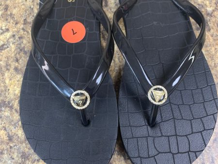 Sandals Flip Flops By Guess  Size: 7 Online