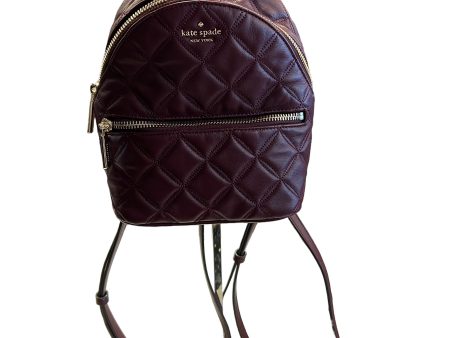 Backpack Leather By Kate Spade  Size: Small on Sale