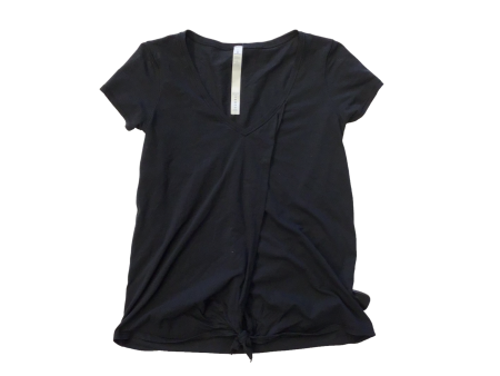 Athletic Top Short Sleeve By Lululemon  Size: 4 Hot on Sale