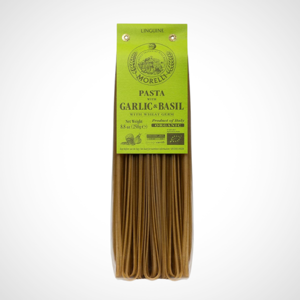 Morelli Garlic & Basil Linguine Pasta For Sale