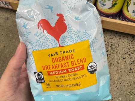 Trader Joe 有機breakfast blend 咖啡豆 For Cheap