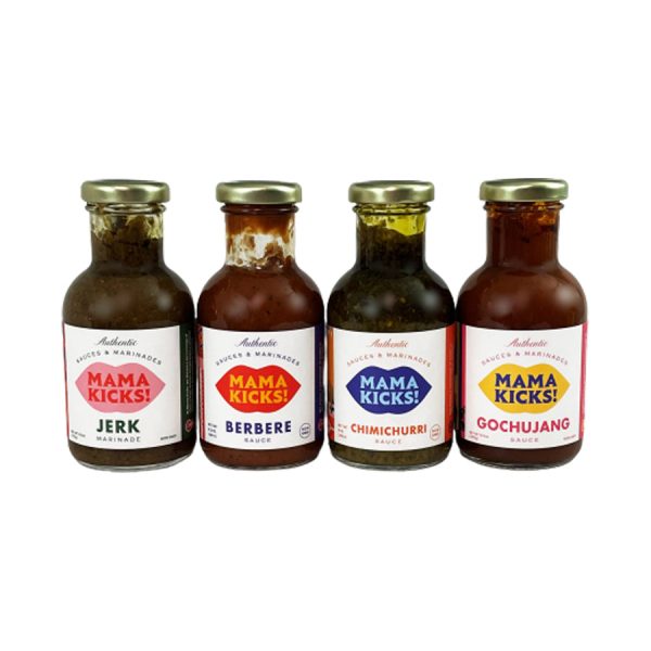 Mama Kicks! Sauces 9 oz. glass bottle Supply