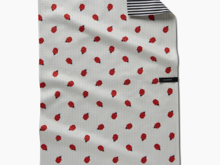 Geometry Double Sided Kitchen Tea Towel: Lady Online