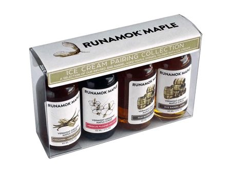 Runamok Set Ice Cream Pairing Maple Syrups Online now