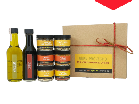 BUEN PROVECHO Spanish-Inspired Cuisine Gift Box Supply