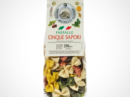 Morelli 5 Color Farfalle Pasta Online Sale