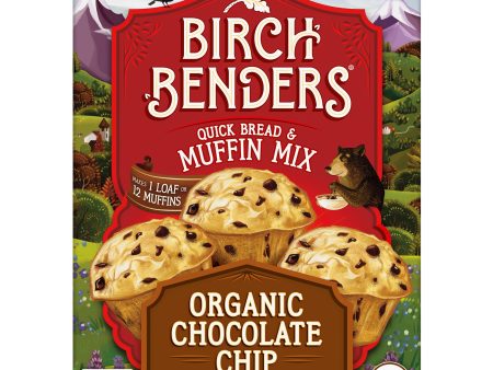 Birch Benders Organic Chocolate Chip Quick Bread and Muffin Mix Supply