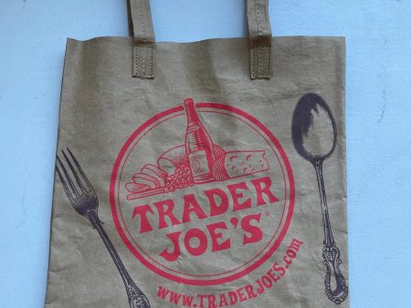 即納！同梱不可！トレーダージョーズエコバッグ TRADER JOE S ウォッシャブル ペーパー グローサリー バッグ トレジョ Sale