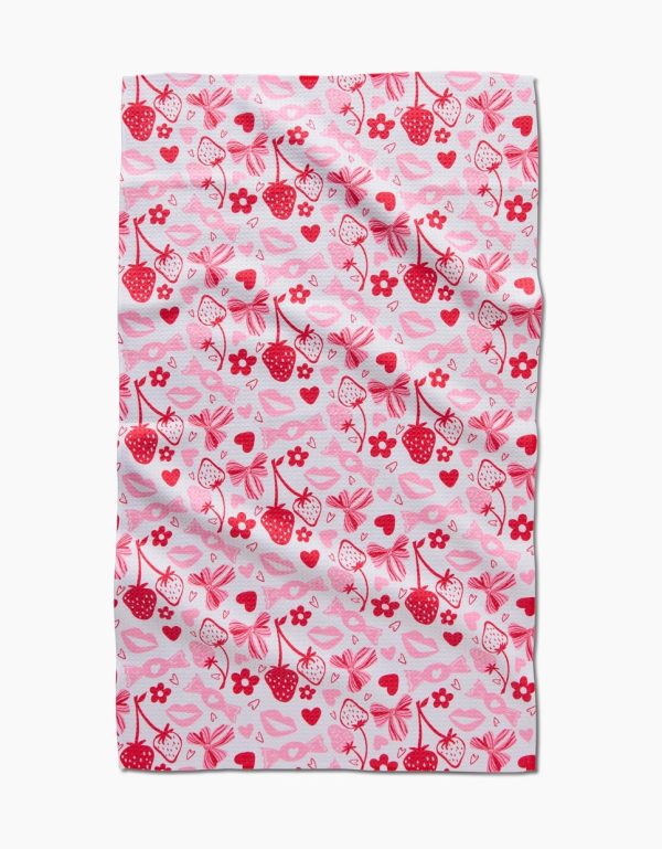 Geometry Kitchen Tea Towel: Sweet Valentine Sale