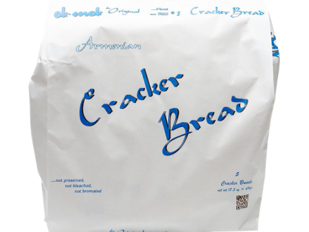 Round Cracker Bread White with Sesame Seed Online now