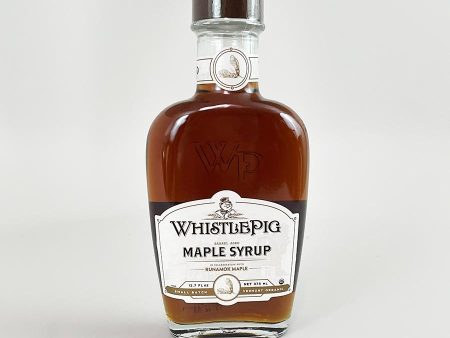 Runamok WhistlePig Whiskey Maple Syrup 375 ml glass bottle For Sale