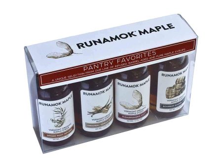 Runamok Set Pantry Favorites Maple Syrups Online now