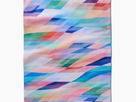 Geometry Kitchen Tea Towel: Eventide on Sale