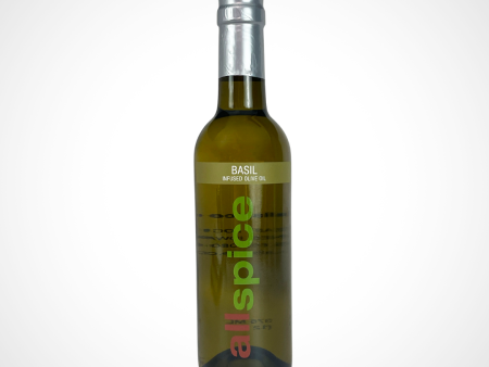 Basil Infused Olive Oil 375 ml (12 oz) bottle Sale