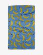 Geometry Kitchen Tea Towel: Blue Bananas Online Sale